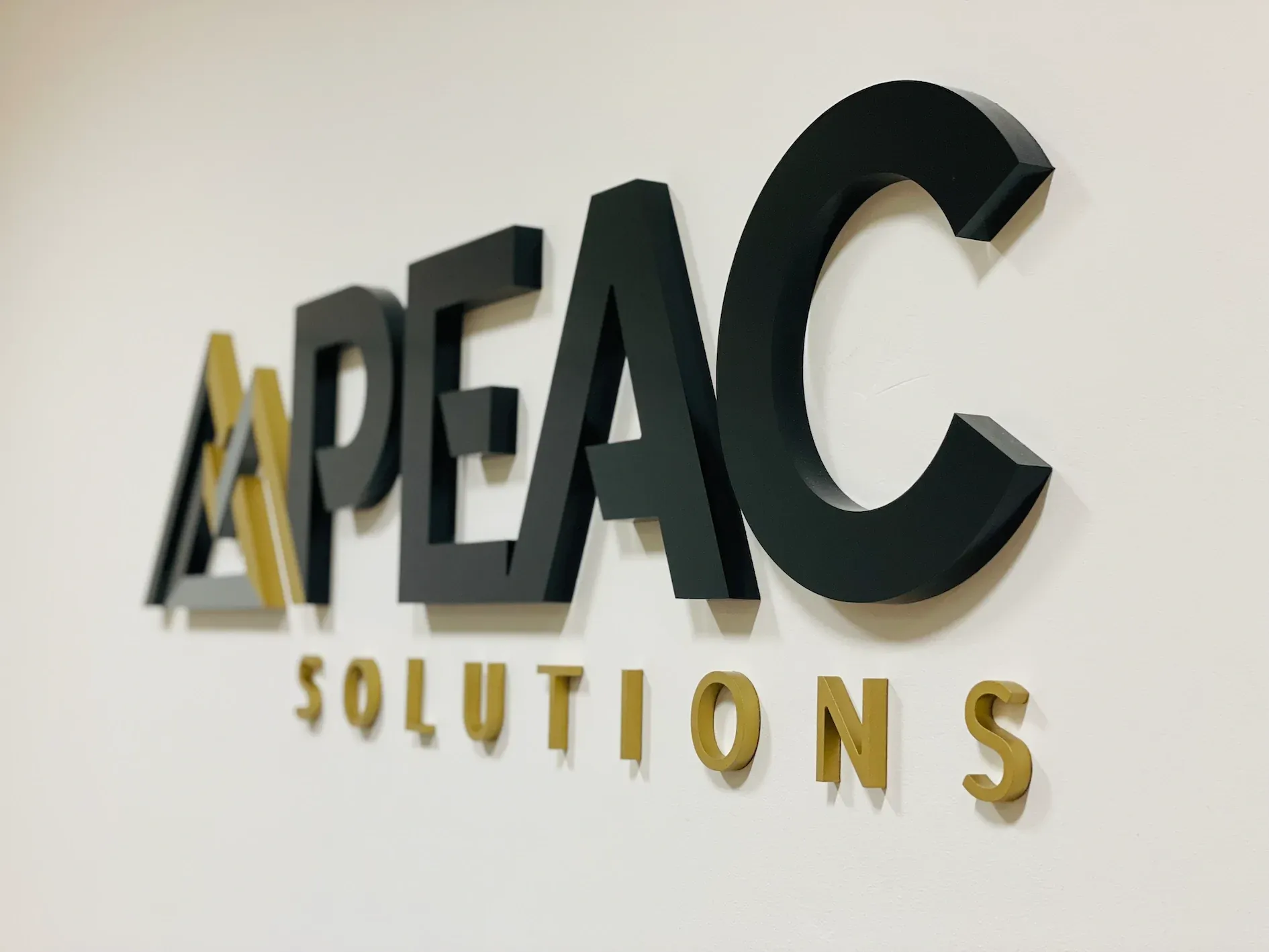 Architectural exterior signage